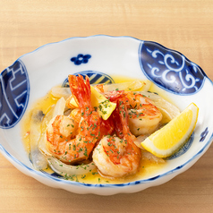 海老ガーリックレモンバター