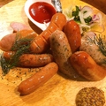 料理メニュー写真&nbsp;ソーセージ盛り合わせ