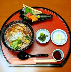 吉次郎そば御膳「鴨治部煮そば御膳」