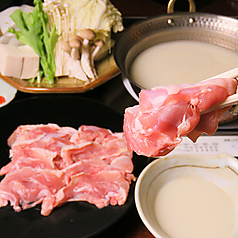 阿波尾鶏 白湯鍋
