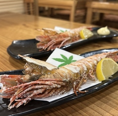 大エビ塩焼