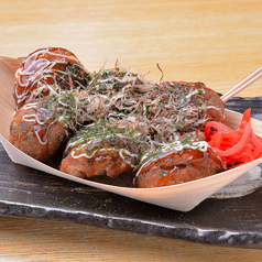 揚げたこ焼き　(ソース)