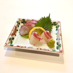 本日のお刺身二種盛り合わせ