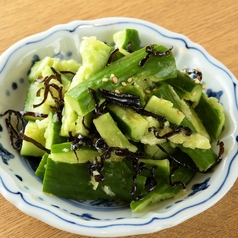 たたききゅうり 塩ごま油