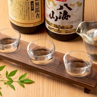 【席料・お通しなし】常時10種以上の地酒【全席喫煙OK】