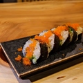 料理メニュー写真&nbsp;鯵の赤酢あて巻き～とびっこ乗せ～