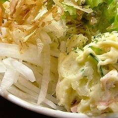 自家製のポテトサラダ
