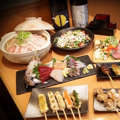 無添加食品の炭火焼料理が味わえる!!