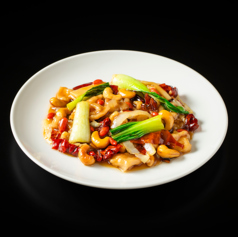 豚肉、カシューナッツの唐辛子炒め