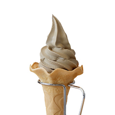 ほうじ茶ソフト