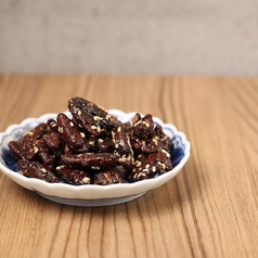 ピーカンナッツの飴炊き