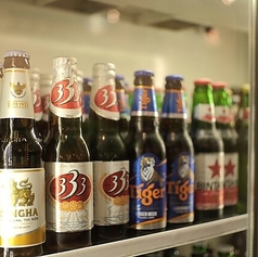アジア料理と相性抜群の多彩なドリンクが魅力です♪