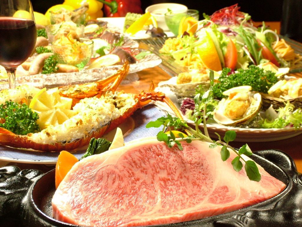 神戸牛ステーキのフルコースや《飲放付》コースも!