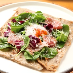 都城産そば粉を使った ガレットプレート (季節のスープ付き)