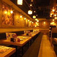 【掘りごたつ席】