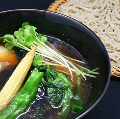 女性人気No.1！野菜たっぷり♪ごろっと大きめ野菜のみぞれそば1,900円(税込)の写真