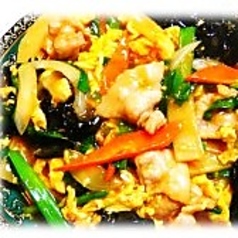 キクラゲ玉子炒め