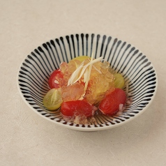 トマトと白葡萄の冷やし鉢
