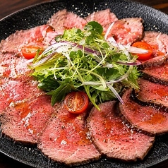 ローストビーフカルパッチョ