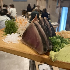 初カツヲ藁焼き