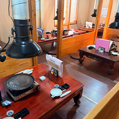 少人数~大人数様対応可能（お席は自由自在に変更可能）席ごとにダクト完備