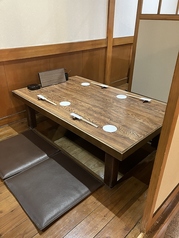 間仕切りが付いております。