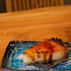 自家製ブリュレチーズケーキ