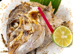 汐サバ (片身)/真鯛 カマ塩焼き (片身分)/ぶり カマ塩焼き (1ツ)