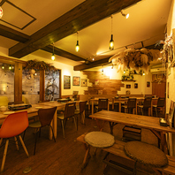 店内の雰囲気にもこだわっています！