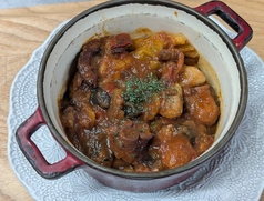 タコのピリ辛トマト煮込み