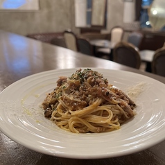 たっぷりキノコのボロネーゼ