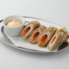 ちくわの明太磯辺揚げ