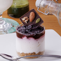 料理メニュー写真&nbsp;濃厚チーズのブルーベリーチーズケーキ