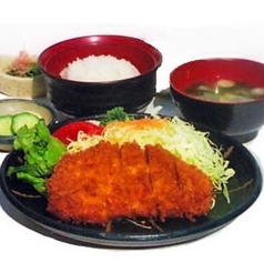 上ロースカツ(170g位)セット