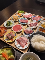 伝承焼肉TUWAMONOのコース写真