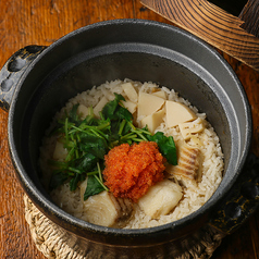 鯛と筍の土鍋ご飯