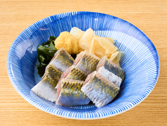 つまみ鰯／[おすすめ]ホタルイカのレバ刺し風