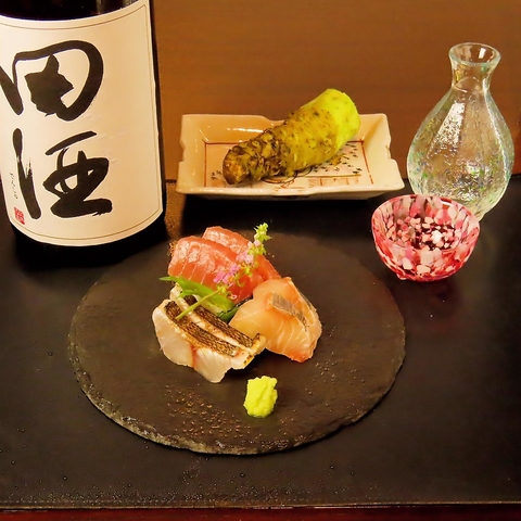 松本駅5分◆市場直送の旬魚と厳選酒。和食とイタリアンが織りなす、大人の隠れ家