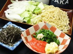 明太焼そば・明太うどん