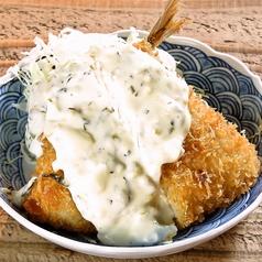 高菜タルタル鯵フライ