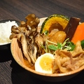 料理メニュー写真&nbsp;千歳産う米豚の豚しゃぶと工藤農園の舞茸カレー