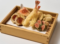 揚げたての創作天ぷら