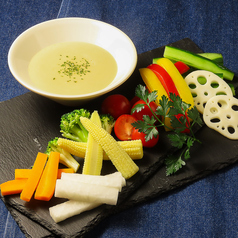 彩り野菜のバーニャカウダ