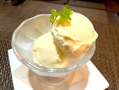 バニラアイス