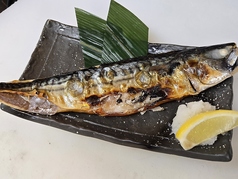 サバ塩焼き