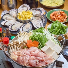 牡蠣肉酒場 天のコース写真