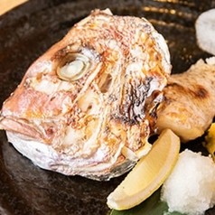 鯛のかま塩焼き