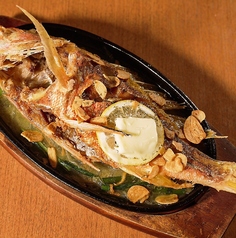 県産魚のバター焼き