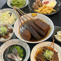 どて煮の瑞穂のコース写真