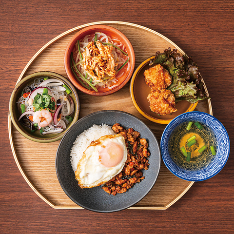 本格タイ料理をカジュアルに♪すべての瞬間にタイの感動を！